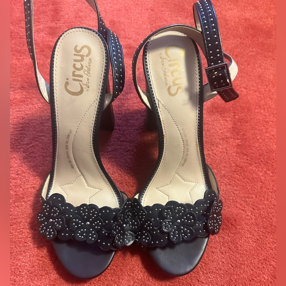 Circus by Sam Edelman Merle Open Toe Heeled Adjustable Strap Sandal
